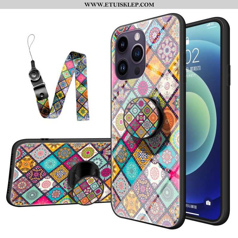 Etui do iPhone 15 Pro Max Patchwork